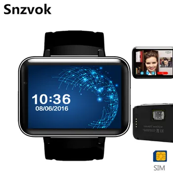 2017 Snzvok DM98 Smart Bluetooth Wristwatch With Camera Support SIM Card For Android For iOS Phone Watch Pedometer Sedentary