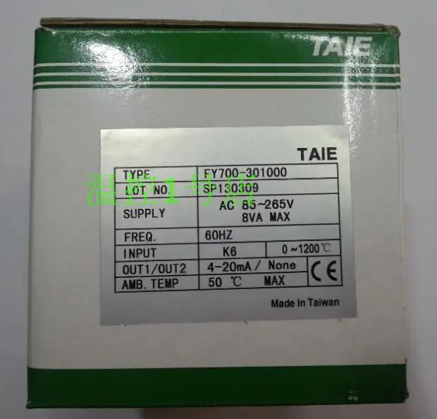 FY700 thermostat temperature control table FY700-301000