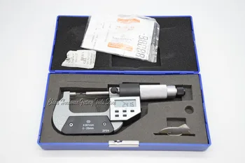 Type A Digital Small measuring faces micrometers 0-25mm 0-1inch Electronic outside micrometer small digital micrometer