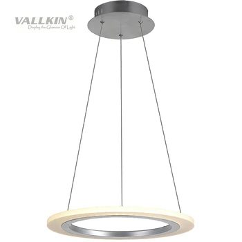 VALLKIN Modern Led Pendant Light Pendant Lamp for Living Study Dinning Room Pendant Lighting Suspension Light CE FC ROHS