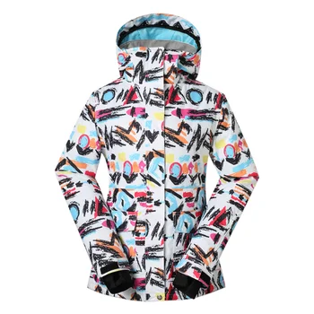 2016 Outerwear Outdoor Waterproof Windproof Jacket Female Coat Thicken Ski Snow Winter Snowboarding Parka For Womens