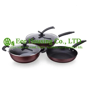 Cast ironl cookware kitchen ware,manufactuer in China cooking set,wok pot and fry pan and soup pot Kitchen