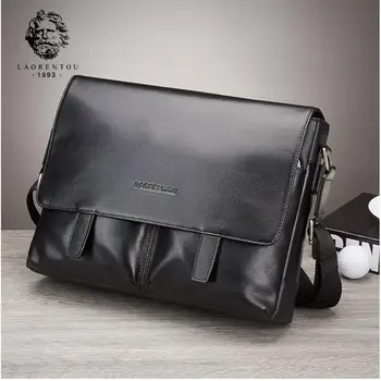 LAORENTOU2017 new high-quality fashion luxury brand shoulder diagonal cross genuine leather bag counter genuine, female well-kno
