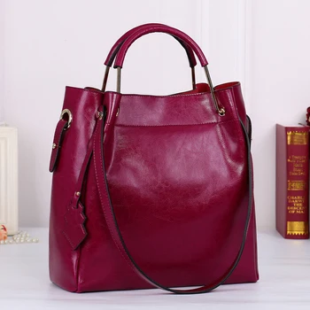 QIAOBAO New Fashion Cowhide Women Messenger Bags Genuine Leather Female Cross Body Bag Casual Women Shopping Totes