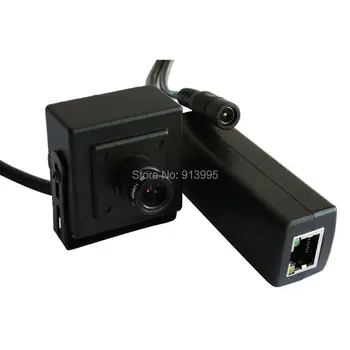 1.0 megapixel HD onvif 2.0 H.264 P2P 720P Indoor Security POE mini ip camera with audio MIC Microphone