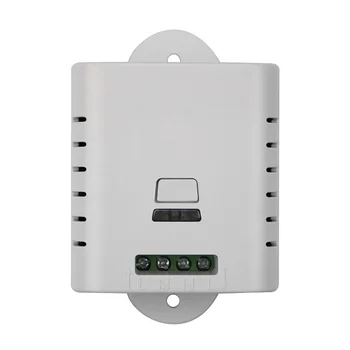 New AC85V 110V 120V 220V 250V 1CH Wireless Remote Control Switch System Receiver & 8*White wall Panel Sticky Remote