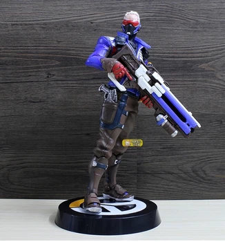 Game Over watch Action Figure Tracer Widow Maker D.VA MEI GENJI HANZO McCree Soldier 76 Bastion Collectible Anime Toy