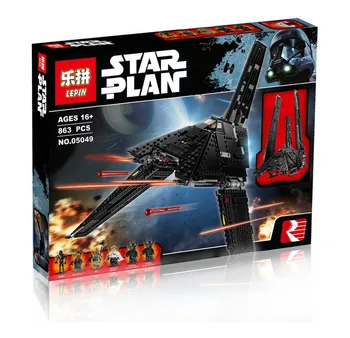 2016 New LEPIN 05049 863Pcs Star Wars Krennic's Imperial Shuttle Model Building Kit Blocks Bricks Compatible Children Toy