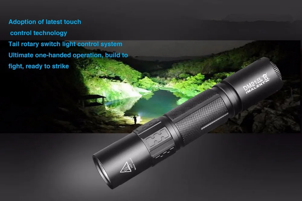 New Mini 930 Lumens Bright CREE LED Adjustable Waterproof earthquake Flashlight Torch Lamp Light Black For 18650 Battery