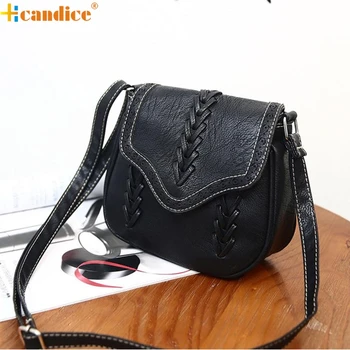 Hcandice Gift Women Simple Fashion Hcandice Handbag National Air Hollow Shoulder Bag d8