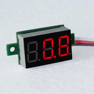 Red LED Display Mini 0.36 inch DC 0-100V Digital Voltmeter 100V Volt Panel Indicator Monitor Voltage Meter 40%off