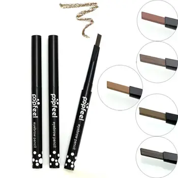 1Pc Single-head Rotatable Lasting Waterproof Eyeliner Eyebrow Eye Brow Pencil Makeup Cosmetic Pen Not Blooming Easy To Color