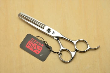 6'' 17cm JP Kasho 440C Professional Human Hair Thinning Scissors Hairdressing Scissors 8/14/18 Teeth Thinning Rate 35%-50% H2004