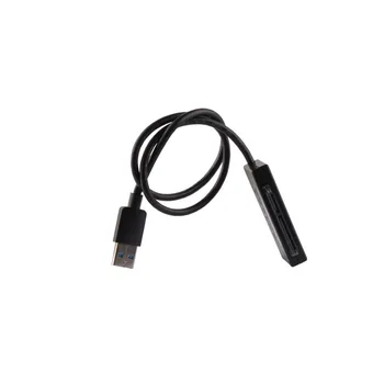 DeepFox External USB 3.0 To 2.5 Inch HDD SATA Interface Connet Cable With Power Cord And Indicator Light US002-SU3