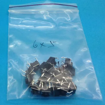 1000pcs 6*6*5mm Micro-switches buttons, branched vertical micro switch 6X6X5