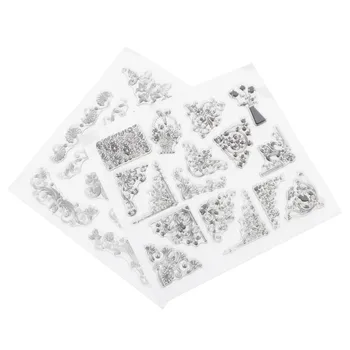 Flower Vine PVC Transparent Clear Stamp 1 Sheet Cling DIY Seal Craft Scrapbook for DIY Decoration Supplies