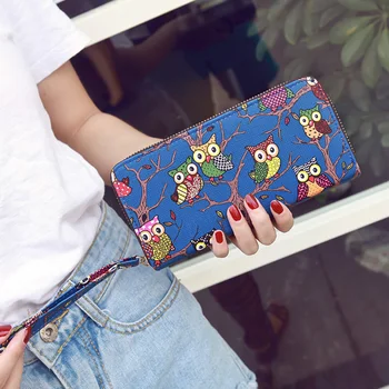 New Animal Prints Women Wallet PU Leather Simple Female Wallets Ladies Long Fashion Purse Clutch Bag Womens Wallets And Purses