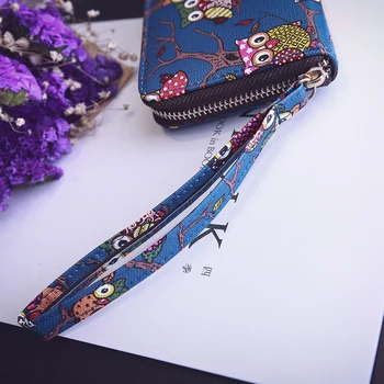 New Animal Prints Women Wallet PU Leather Simple Female Wallets Ladies Long Fashion Purse Clutch Bag Womens Wallets And Purses