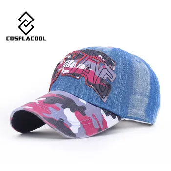 Spring and summer outdoor baseball cap Cowboy Hat Vintage camouflage adjustable brand snapback caps comfortable