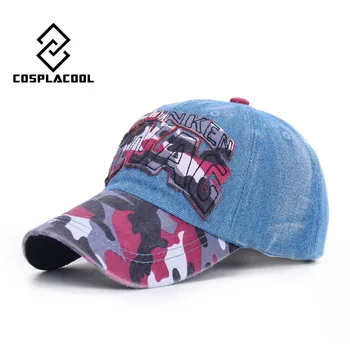 Spring and summer outdoor baseball cap Cowboy Hat Vintage camouflage adjustable brand snapback caps comfortable