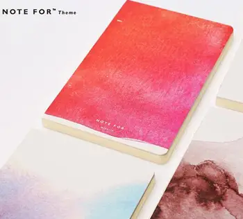Note for watercolor creative notebook 12.5*18.5cm 80 pages blank sheets office school journal sketchbook gift