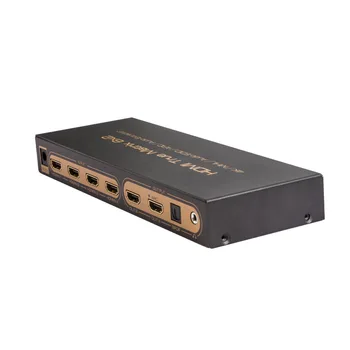 HDMI Matrix 6x2 PIP HDMI switch or splitter 6 input 2 output converter 1.4V 4K 3D 5.1CH Audio EDID/ARC/Audio Extractor