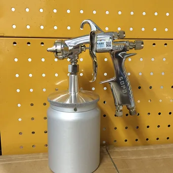 W-101S spray gun paint car air sprayer tanks pressure airbrush paint spray gun nozzle cup gun