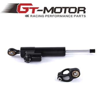 GT Motor - Steering Damper Motorcycle CNC Stabilizer Linear Reversed Safety Control For YAMAHA YZF R1 R6