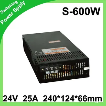 24V 25A 600W non waterproof LED Power Supply Transformer LED Power adapter,LED Driver for LED light