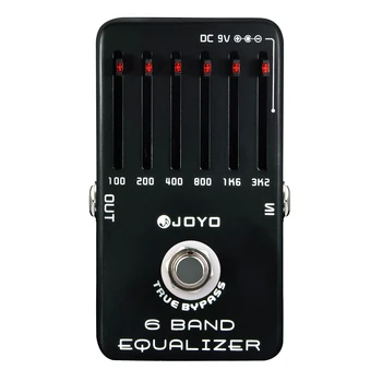 JOYO JF-11 6 Band Equalizer Electric Guitar Effect Pedal True Bypass JF 11