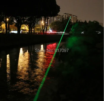 70mW Ignitable green Laser Flashlight 532nm tactical flashlight Laser torch rechargable professional flash light