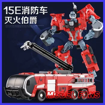 MODEL FANS IN-STOCK weijiang robot metal made TF five fit derormation Fire warrior 30cm high ping