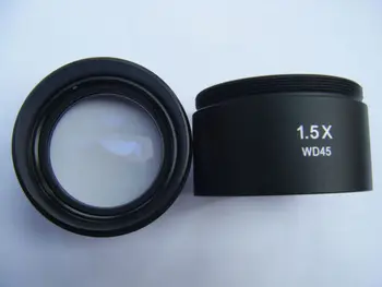 1.5X Barlow AUX Objective Lens M48*0.75 for Binocular Stero Microscope Accessories