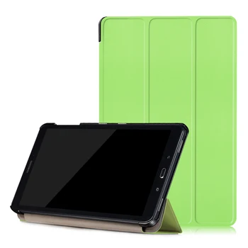 Slim Folio PU Leather Case Smart Cover for Samsung Galaxy Tab A P580 P585 P580N 10.1 tablet with S pen+ gift