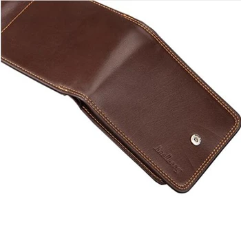 Baellerry High Quailtiy PU Leather Wallet Men Hasp Famous Brand Man Hasp With Coin Pocket Secret Zipper Card Holder Wallet Purse