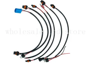 1XCar HID Xenon Light Power Wire Harness Plug Cord HID power wires 9004 9007