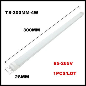 LED Tube Lights 1 Foot 0.3m 300mm 345mm 4W / 1.5 Foot 1.5ft 0.45m 450mm 6W T8 LED AC85V-265V LED Lamp Light 2835SMD LED Tubes