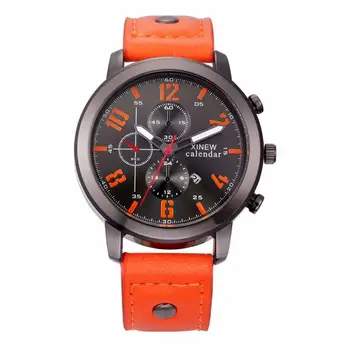 Mens Military Quartz Army Watch Black Dial Date Luxury Sport Wrist Watch Gift F2272