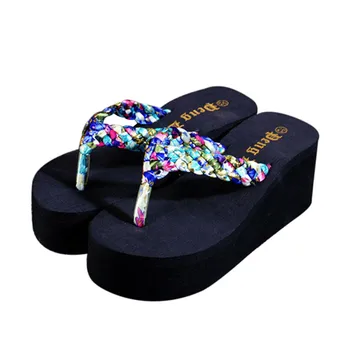 Women Summer Sandals Slipper Indoor Outdoor Flip-flops Beach Shoes #0329