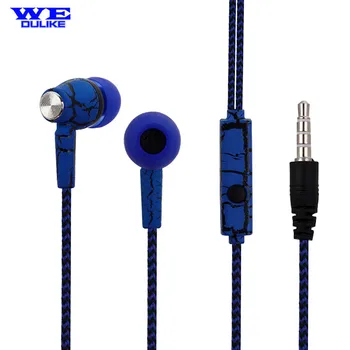 Stereo Headset In Ear Earphone with 3.5mm Earbuds for all Mobile Phone mp3 mp4