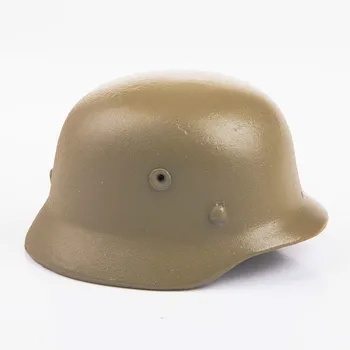 Sand Color Soldier Hat Hobby Collections 1/6 DML Dragon WWII German Army Metal DIECAST HELMET F 12