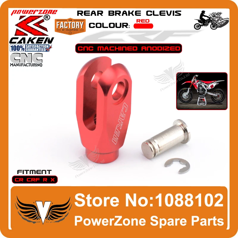 CNC Rear Brake Clevis Fit CR CR125 CR250 CRF CRF150R CRF250R CRF250X CRF450R CRF450X Motorcross Enduro Supermoto Dirt Bike