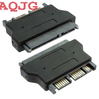 1PC Slim SATA 7+15 22Pin Male to SATA Female 7+6 13Pin Adaptor Convertor Adapter for Desktop Laptop HDD Hard Disk Drive AQJG