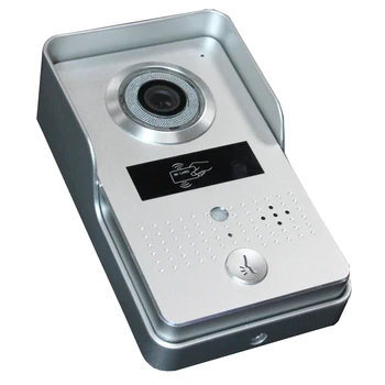 Wireless RJ45 Wifi Video Intercom Doorphone Phone Remote View Unlock Metal RFID Doorbell Camera + Drop Bolt Lock