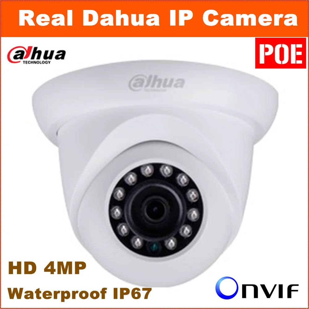 Newest Dahua IP Camera DH-IPC-HDW5421S Full HD 4MP Waterproof IP67 Security Camera IPC-HDW5421S Support POE Onvif SD Card