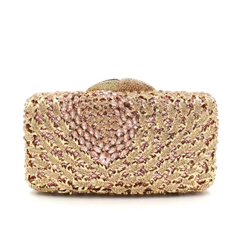 The Sale Time-limited Flap Explosion Supply Of 2017 High-grade Crystal Diamond Evening Bag Full Of Hollow Drill Dinner Hand