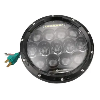 2016 New 7inch Round LED Headlight Lights HeadLamp For Hummer Jeep Wrangler CJ TJ JK Harley Vicky