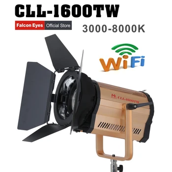 Falcon Eyes CLL-1600TW Fresnel Light 160W WIFI video light photography lighting studio led light for film Advertisement shooting