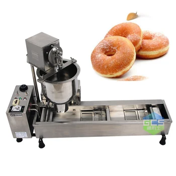 Commercial Full Automatic Donuts Machine 110V 220V 3000W Stainless Steel Donuts Maker