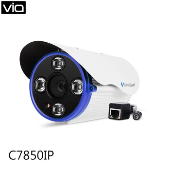 VStarcam C7850IP Direct Factory IR Bullet 50m Ip Camera 1.0MP 720P P2P Onvif2.4 For Hikvision Nvr Cctv Security Systems